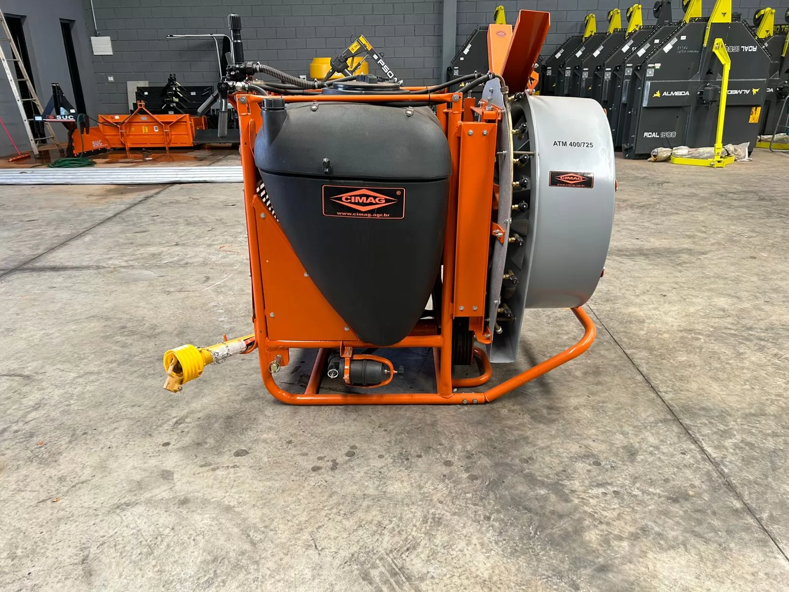 Pulverizador/Atomizador hidráulico,Marca: Cimag/jacto modelo: ATM 400, com turbina