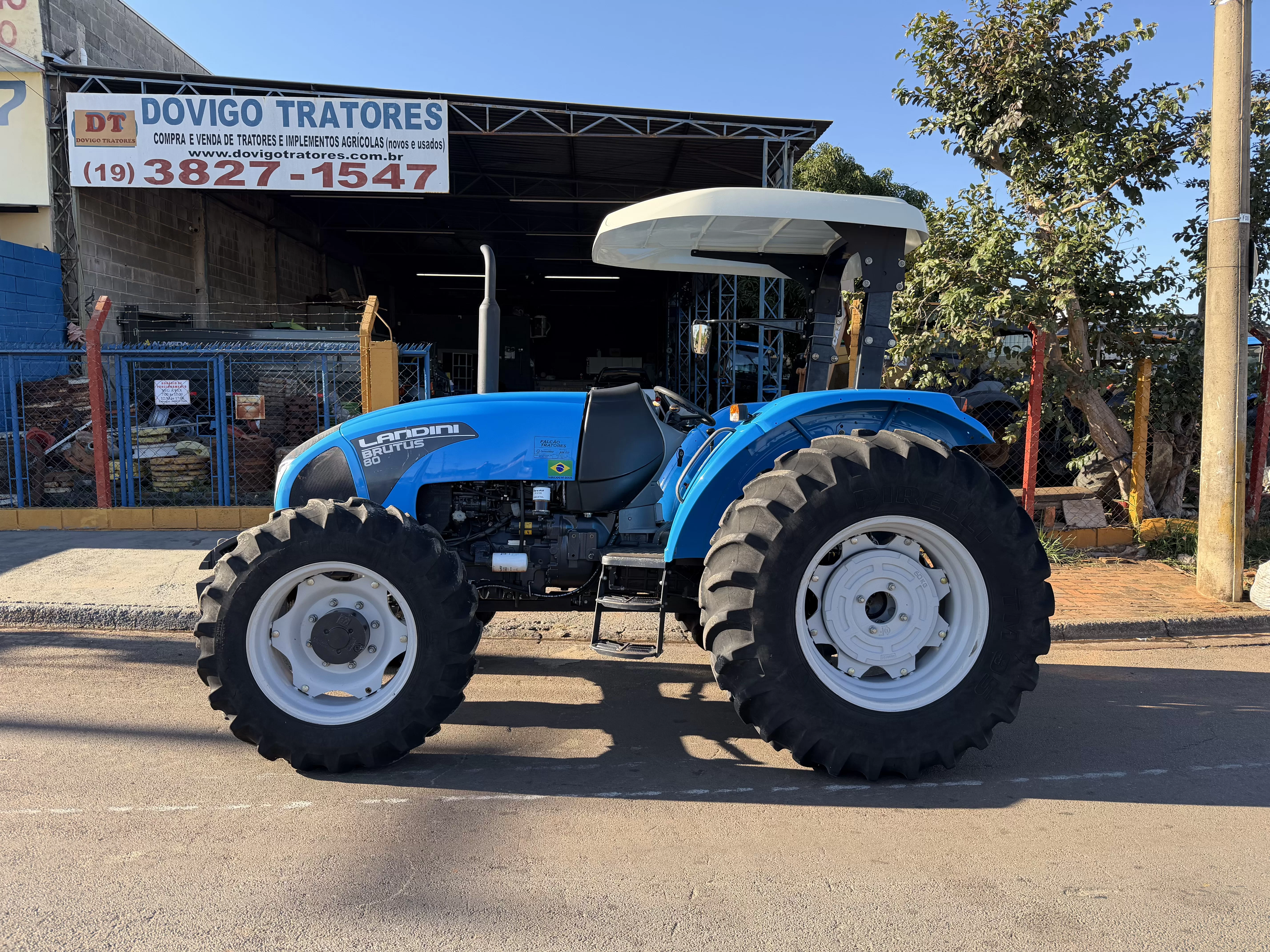 Landini BRUTUS 80 4x4 Ano 2023 com redutor de velocidade e Reversor de marchas 