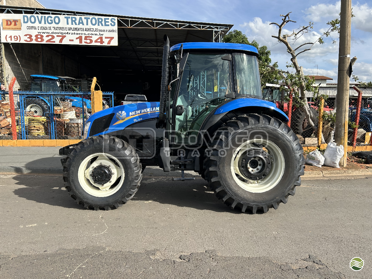 New Holland TL75E 4×4 Ano 2019 Cabinado de Fábrica Cod (01)