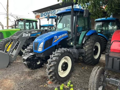 New Holland TL75E 4×4 Ano 2019 Cabinado de Fábrica Cod (02) Motor Zero