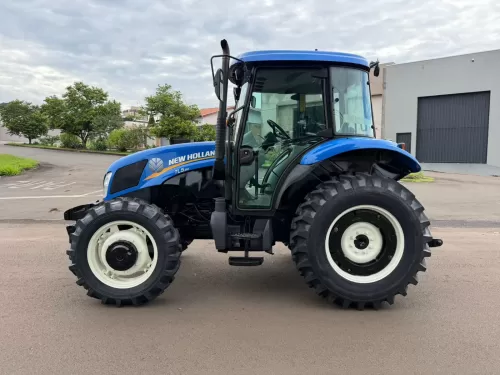 New holland TL5.80 4×4 Ano 2021 Cabinado versão citrus/café